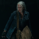 Carol (Melissa McBride) has a very Urkel-ian “Did I do thaaat?” expression on her face.